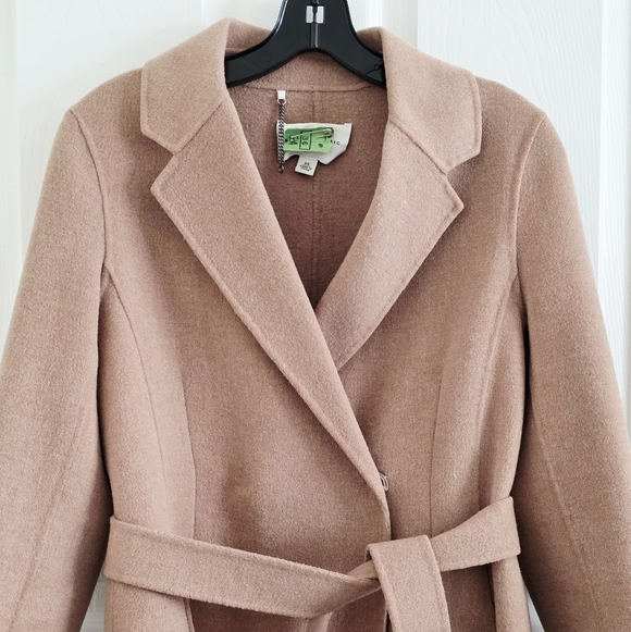 Banana Republic Belted Wool Coat With Pockets, XS - Picture 15 of 16